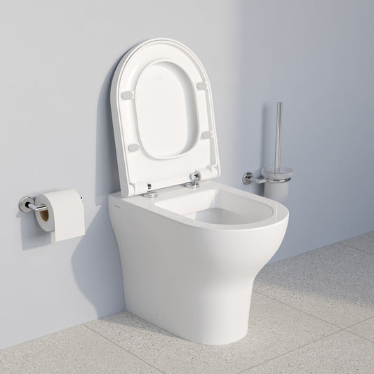 Vitra Zentrum back to wall wc pan - white