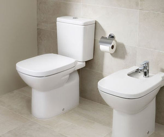 Roca Debba c/c wc pan (for turned trap) - white