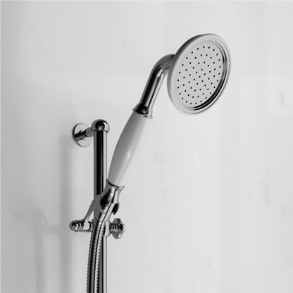Aqualisa Elisa Valenteena exp slide rail kit - chrome