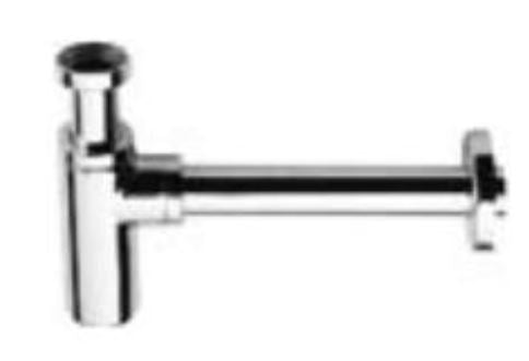 Minimal Round 1.25" Bottle Trap - Chrome