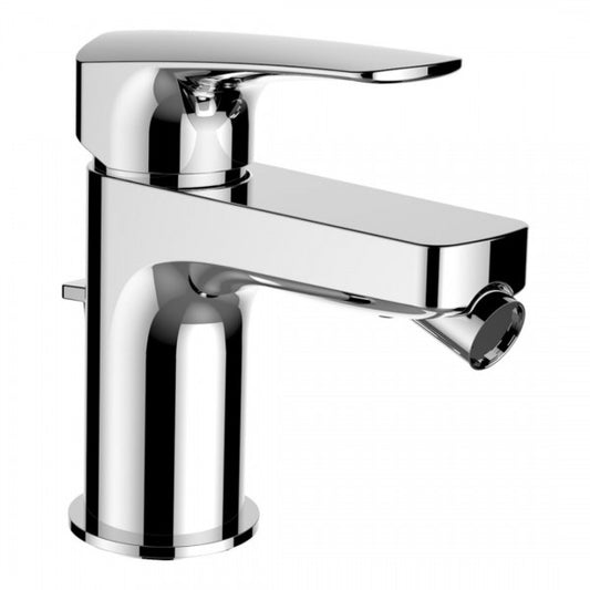 Laufen Laurin bidet mixer with fixed spout & puw - chrome