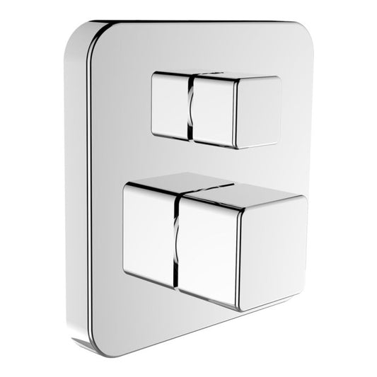 Laufen Sense concealed shower mixer - chrome